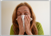 Look at this list of allergy symptoms