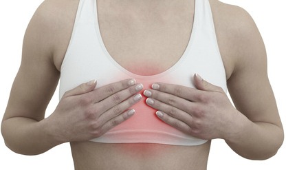Read about causes of breast pain
