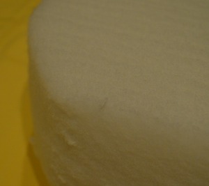 San Diego Bebe Pillow is made of fiber