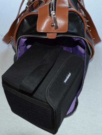 Maddy breast pump bag with pump