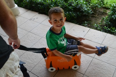 Trunki horns for resting legs