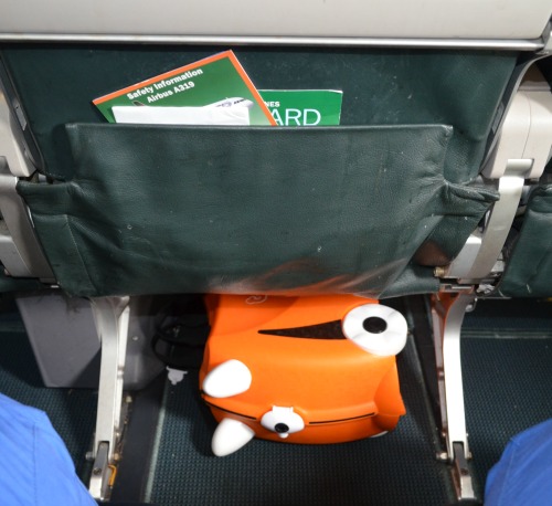 Trunki fits under the seat