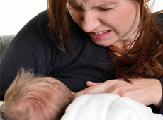 A list of mom's and baby's breastfeeding problems