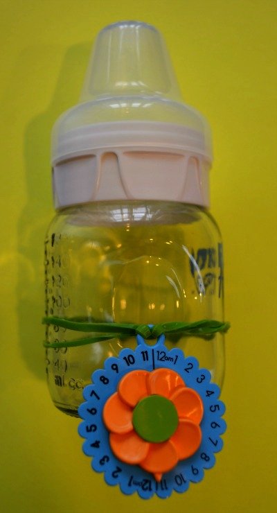 Eepples MilkCharm on no-neck bottle