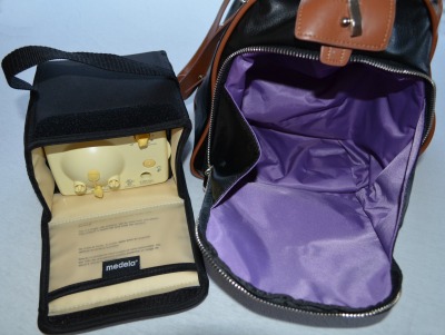 Maddy breast pump bag with pump