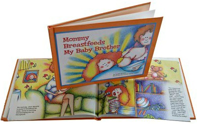 Buy "Mommy Breastfeeds My Baby Brother"